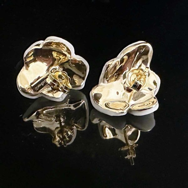 Orecchino Fiore di Capri - Zirconia - immagine 2
